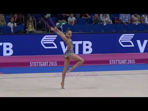 Arina LEINA (LAT) clubs - 2015 Stuttgart worlds Qualifs
