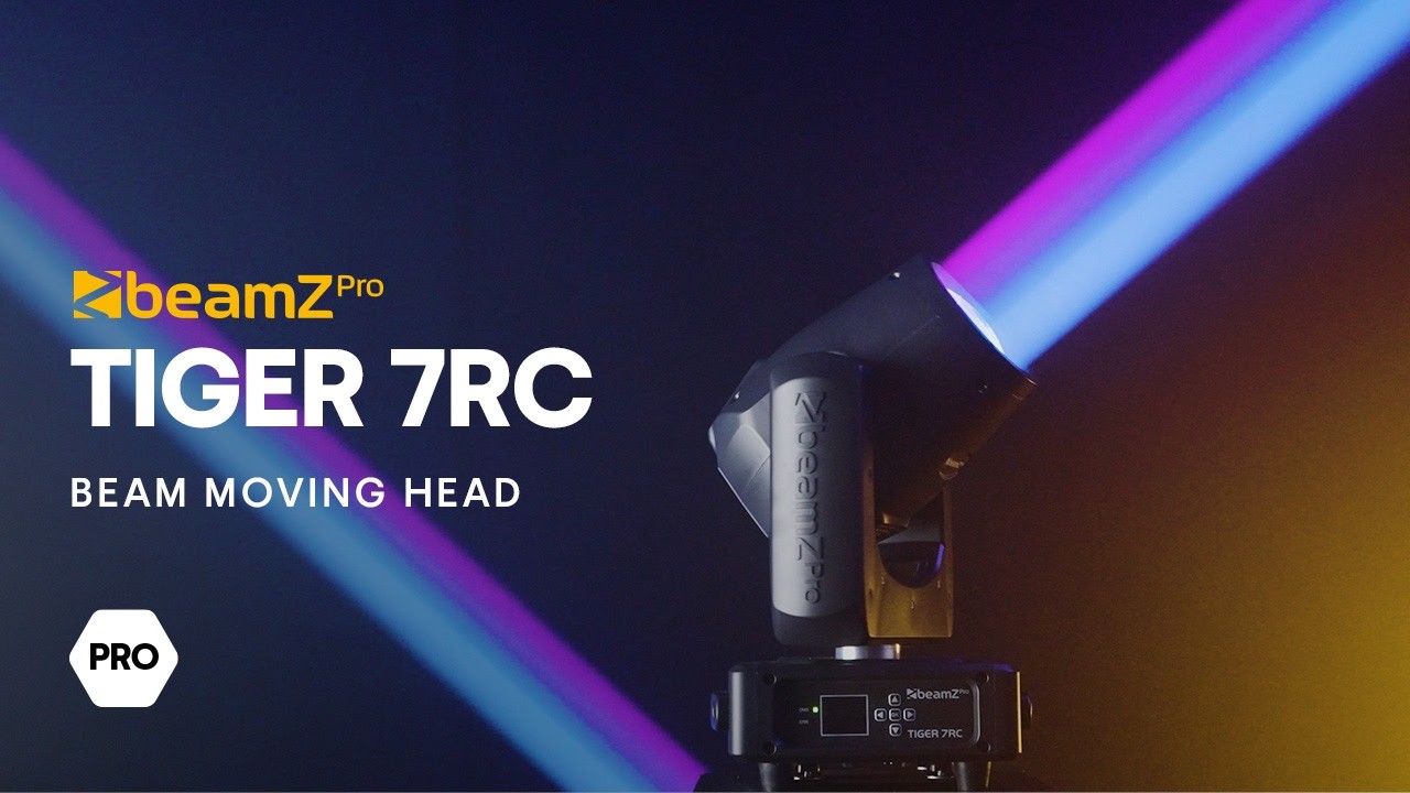BeamZ Pro Moving head Tiger 7RC