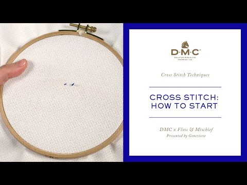 How to start a cross-stitch project - Tutorial