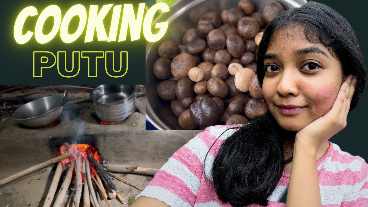 Cooking Putu (पुटू) In Village | Gods Pearl |