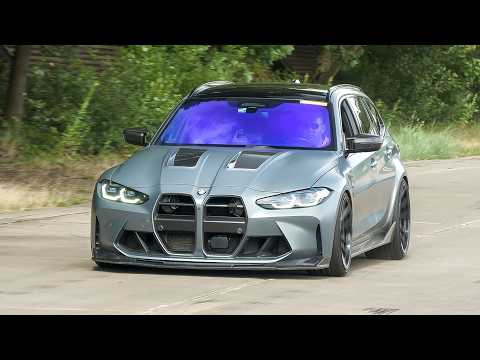 BMW M Cars Accelerating - 1000HP M5 F10, 800HP M3 G81, M5 F90, Widebody E46, M4 CSL, X5 M