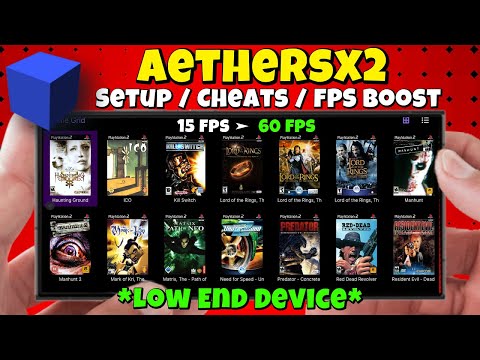 AetherSX2 Full Setup on Android – PS2 Emulator With Cheats, FPS Boost & Hidden Characters Unlocked!