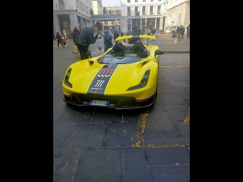 Thumbnail for Street Legal Race Car #Dallara in the streets of Turin Italy by Giampaolo Dallara