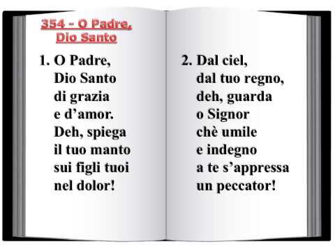354 O Padre, Dio Santo - Innario Chiesa Cristiana Avventista del Settimo Giorno 2014