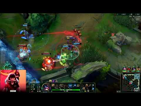 [Doinb Kled POV vs knight Syndra] LPL Spring 2021 - FPX vs TES - Game 2