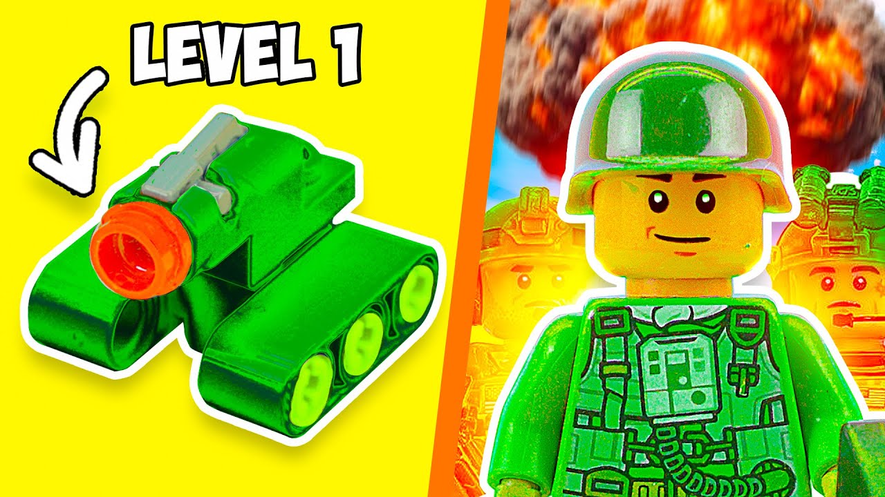 Building The Deadliest LEGO Tanks