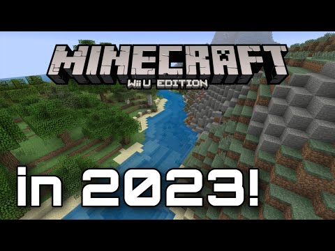 Minecraft Wii U edition in 2023! (Gameplay)