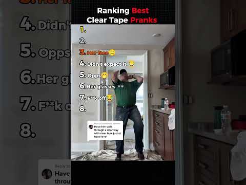Ranking Best Clear Tape Pranks