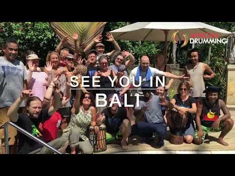 Bali Drum Camp 🏝️ 🪘 African Drumming