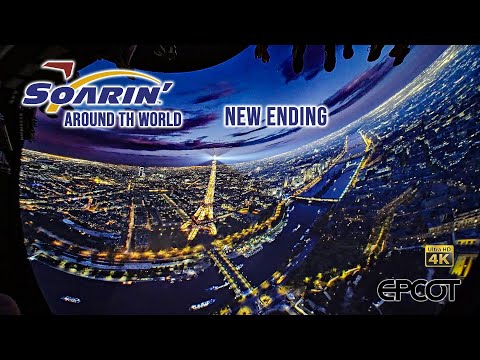 Soarin' Around the World with New Ending On Ride 4K POV EPCOT Walt Disney World  2025 03 05