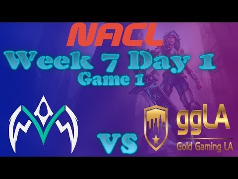 ||  Velocity eSports vs Gold Gaming LA || NACL Week 7 Day 1 Game 1 || HD