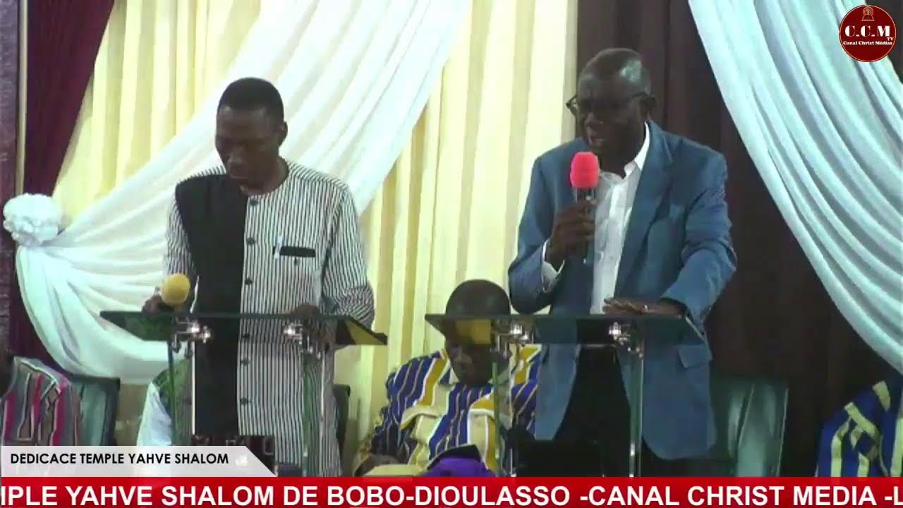 DEDICACE TEMPLE YAHVE SHALOM BOBO