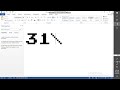 Numbers 1 To 70