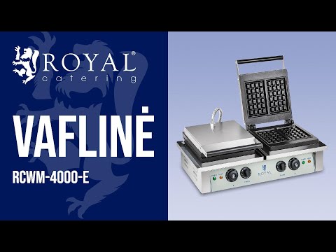 vaizdo įrašas - Vaflinė - 2 x 2 000 vatų - stačiakampė