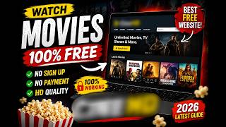How to Watch Movies Online for Free in 2026 | Best Free Movie Website.
