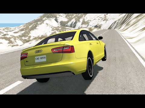 Loss of Control Car Crashes 22 - BeamNG Drive