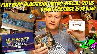 Retro Waffle - PLAY Expo Blackpool Retro Special 2018 Event Footage & Review