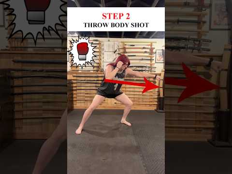 How To Do a FEINT + BODY SHOT 🥊 #Shorts #Boxing #MMA
