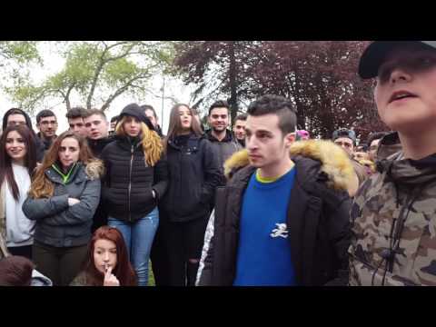 NOISY & KAPO VS DAMIX INFERNO & KRAWZ  (FASE PREVIA) GOLD SCHOOL BATTLE