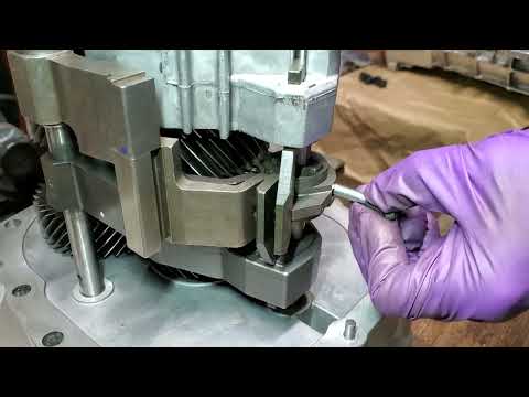 T56 The complete detailed shift lever and case re-assembly