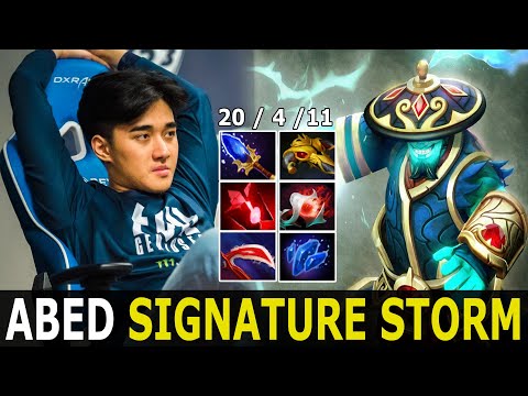 ABED SIGNATURE STORM - DESTROY DREW 10MIN BF PA | DOTA 2 Gameplay