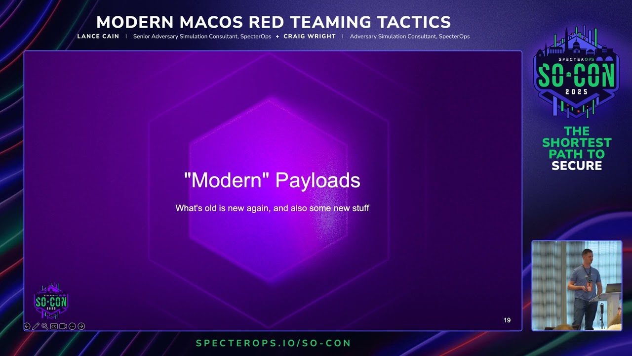 Modern macOS Red Teaming Tactics | SO-CON 2025