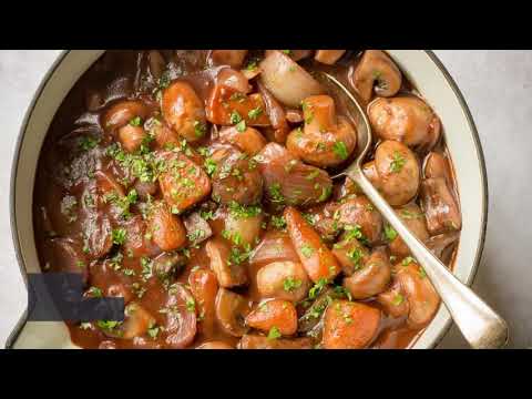 How to make Chestnut Mushroom Bourguignon