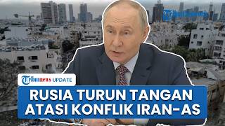 Tak Ampuni AS, Vladimir Putin Nyatakan Rusia Siap Turun Tangan Atasi Konflik di Timur Tengah