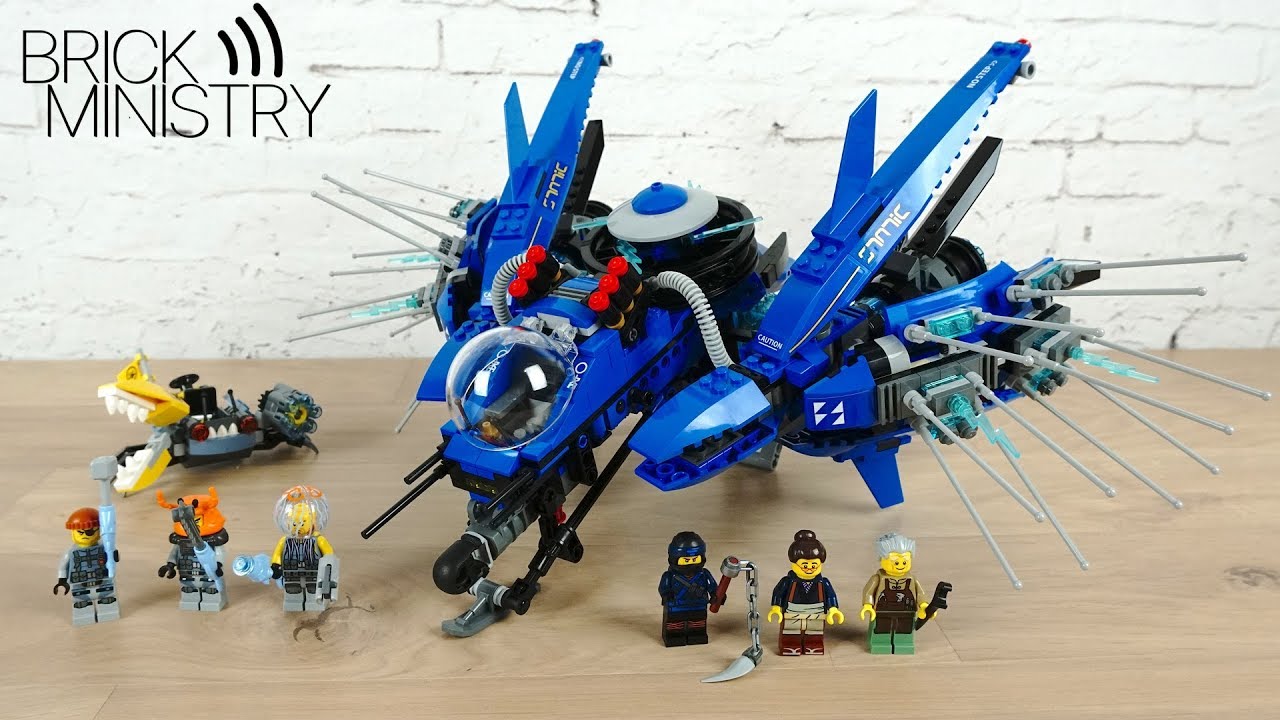 Lego 70614 The Ninjago Movie Самолёт-молния Джея