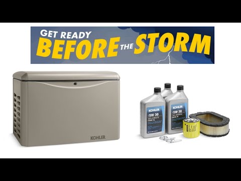 Home Standby Generator Maintenance & Storm Prep / Kohler 20RCAL