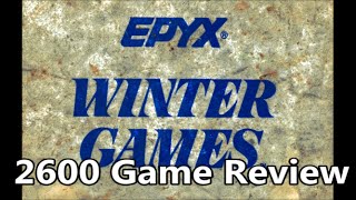 Winter Games Atari 2600 Review - The No Swear Gamer Ep 259