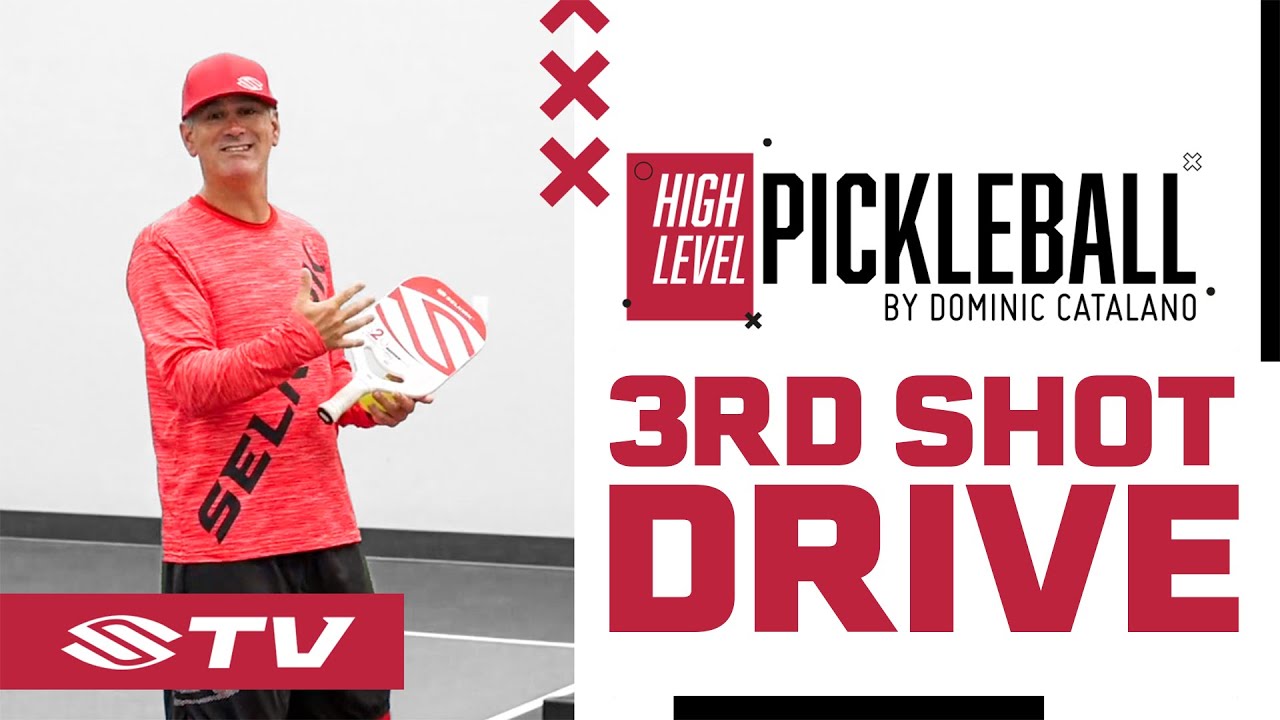 Drop or Drive? Mastering the Pickleball Third Shot