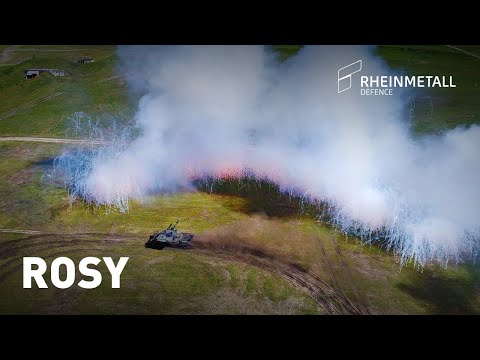 Rheinmetall ROSY at DSTL live demo on Challenger 2