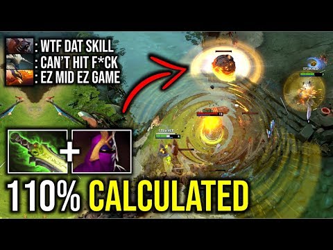 110% CALCULATED..!! New Cancer Hero Mid Imba DPS Phoenix 7.21d | Dota 2