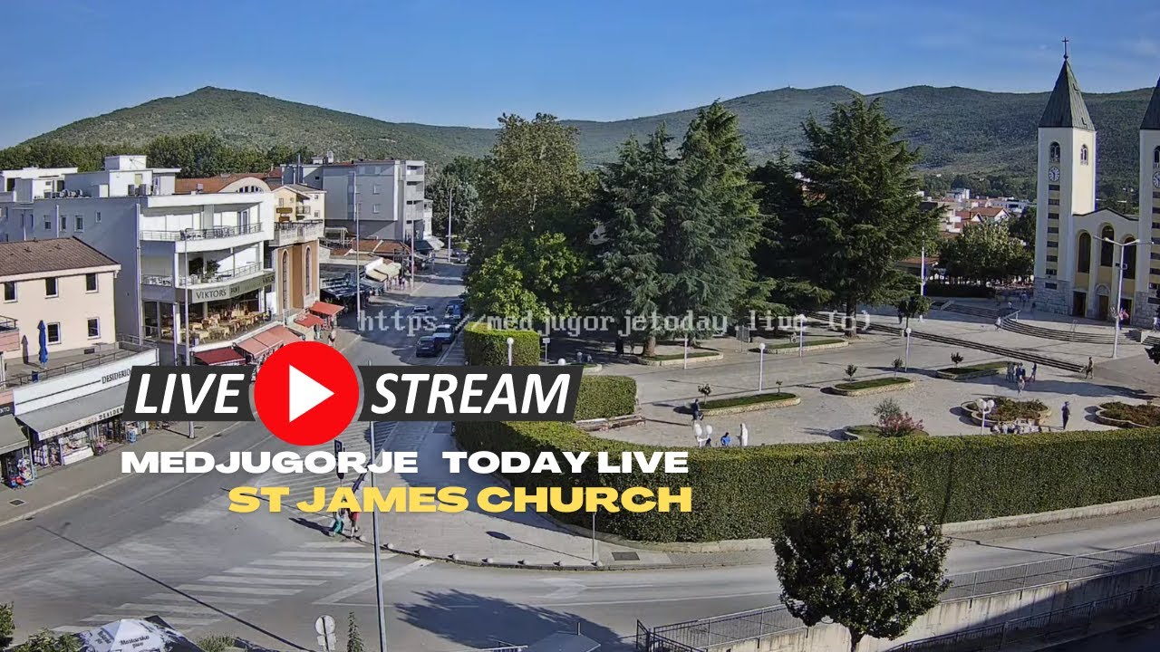 Live webcam view of Plaza de la Iglesia de Santiago