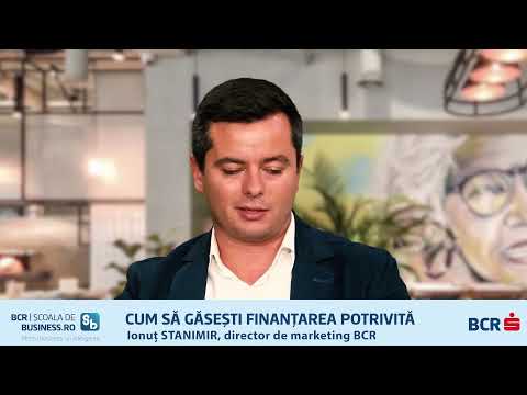 ȘCOALA DE BUSINESS. Cum să găsești finanțarea potrivită. Cu Ionuț Stanimir și Răzvan Crișan