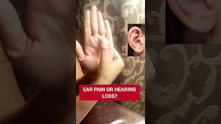 Ear Pain or Hearing Loss? Try pressing this Acupressure point