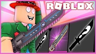 SAW GODLY KNIFE UNBOXING! | Murder Mystery 2 | Roblox