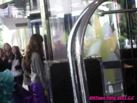 [fancam]110611 SNSD jessica back from photoshoot in paris