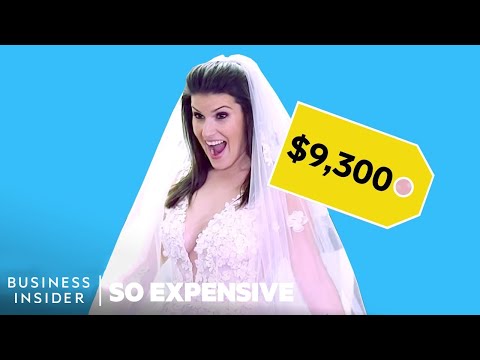 一生只穿一次的衣服─為什麼婚紗那麼貴?(Why Wedding Dresses Are So Expensive | So Expensive)