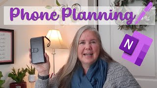 2025 Android Phone Planner using OneNote