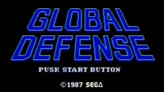 Classic Game Room - GLOBAL DEFENSE Sega Master System review