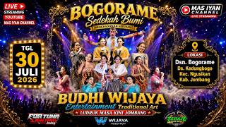 Download lagu 🔴📡LIVE GEBYAR LUDRUK BUDHI WIJAYA | DSN. BOGORAME KEDUNGBOGO NGUSIKAN JOMBANG mp3