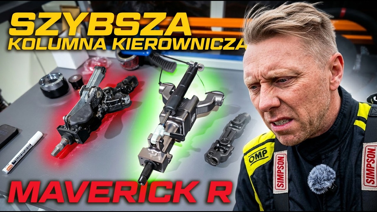 Nowa i szybsza kolumna kierownicza do Maverick R