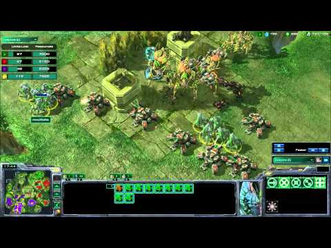 mouzMaNa and mouzThorZaIN vs EmpireKas and Aristeo - Starcraft - 2v2 - Game #1