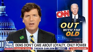 "CNN já está medindo o caixão de Joe Biden" | TUCKER CARLSON | FOX NEWS (Legendado)
