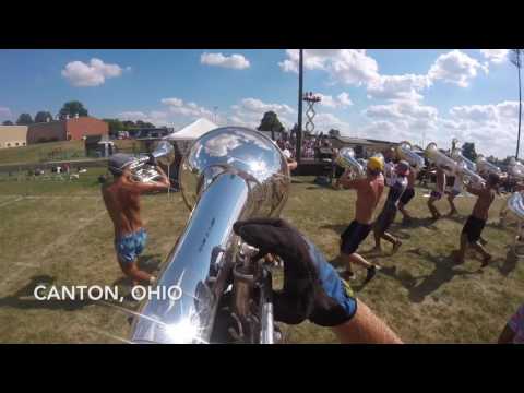 Bluecoats 2016 Euphonium Headcam Mashup