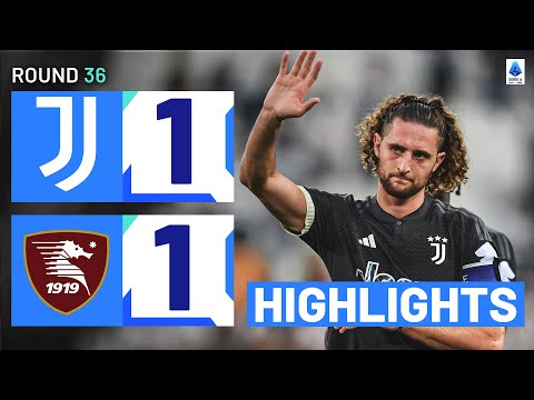 JUVENTUS-SALERNITANA 1-1 | HIGHLIGHTS | Rabiot Rescues A Point In Stoppage Time | Serie A 2023/24