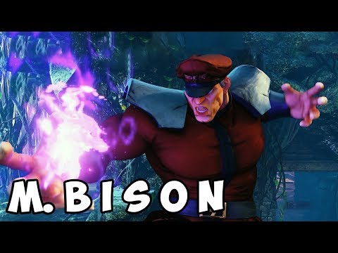 Street Fighter V CHARACTER STORY M. Bison Gameplay
