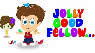 He's A Jolly Good Fellow | Birthday Celebration Song For Tiny Tots With Tim & Tia
